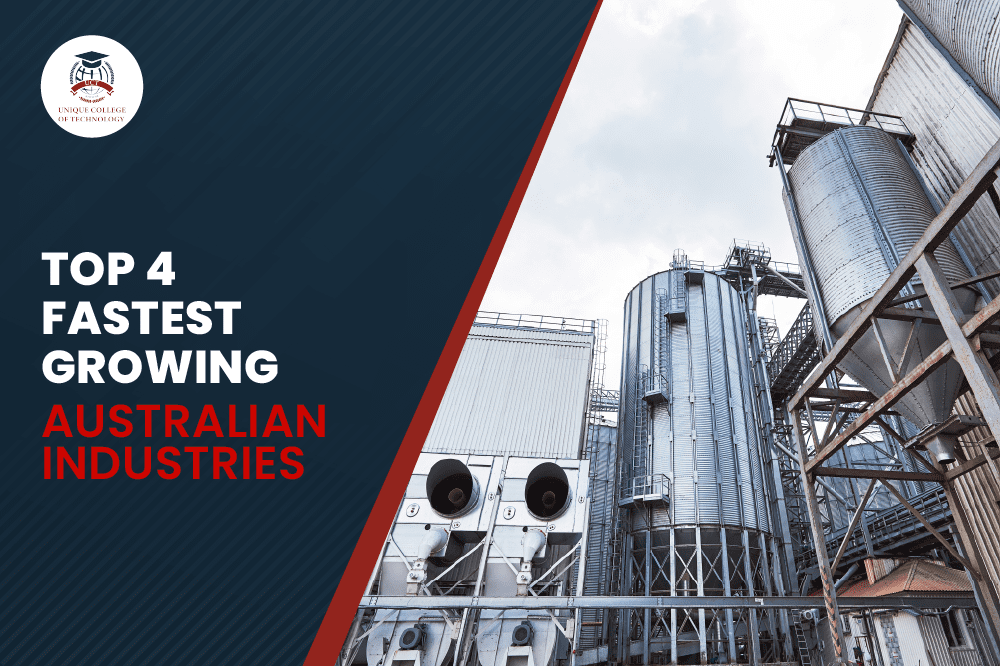 Top 4 Fastest Growing Australian Industries